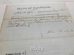 CIVIL War Draft Exemption Summit Schoharie Cyy Ny Medical Surgeon Signed 1805