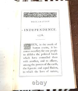 CIVIL War Era Antiquarian Book Very Rare Constitution Without The 13th Amendment