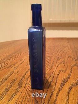 CIVIL War Era Dug New York Medical University Bottle Colbalt Blue In Richmond, Va