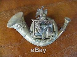CIVIL War Era New York Excelsior 7th Infantry Irish Brigade Hat Insignia