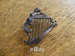 CIVIL War Era New York Irish Brigade Soldiers Harp Hat Insignia