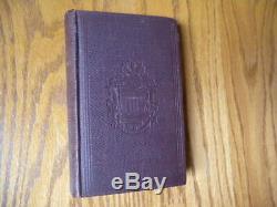 CIVIL War. Regulations For The Army 1861. 1st Edition. Ny Harper & Brothers