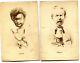 Civil War Satirical Cdv's Of North & South By T S Willingale New York