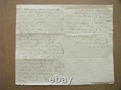 CIVIL War Soldier Letter Humorous Content 94th New York With Cover