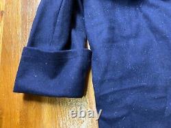 CIVIL War Us Union Yankee Infantry Blue Wool Greatcoat Over Coat-2xlarge 50-52r