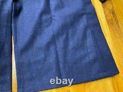 CIVIL War Us Union Yankee Infantry Blue Wool Greatcoat Over Coat-2xlarge 50-52r