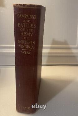 Campaigns & Battles of the Army Of Northern Virginia First Edition Civil War