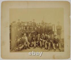 Circa 1880's, 23rd Regiment New York State Militia Large Albumen Photo