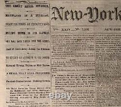 Civil War 10 Issues of the New York Tribune July 1864