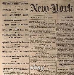 Civil War 10 Issues of the New York Tribune July 1864