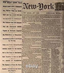 Civil War 10 Issues of the New York Tribune July 1864