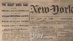 Civil War 10 Issues of the New York Tribune July 1864