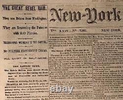 Civil War 10 Issues of the New York Tribune July 1864