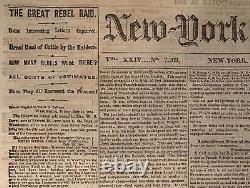 Civil War 10 Issues of the New York Tribune July 1864