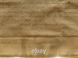 Civil War Battlefield Promotion 6/16/1862 by Col. James Suiter 34th NY Infantry