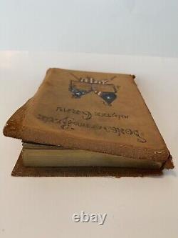 Civil War Book Songs Of The Blue And The Gray Suede Cover Antique VERY RARE