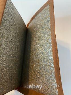 Civil War Book Songs Of The Blue And The Gray Suede Cover Antique VERY RARE