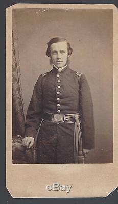 Civil War CDV Lieutenant James Rodgers 11th New York Light Artillery