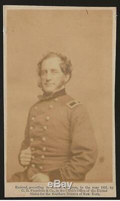 Civil War CDV Union General Abram Duryee 5th NY Zouaves WIA Antietam