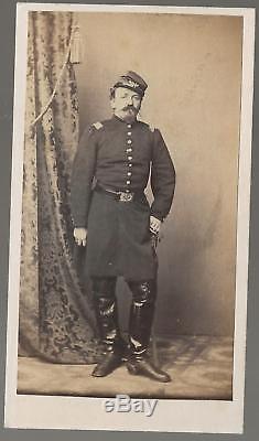 Civil War CDV Union Lt Henry O Dircks 29th New York Infantry
