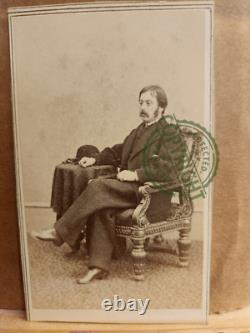 Civil War CDV of Charles O. Shepard, Jr, 21st and 82nd NY Wounded in 1862