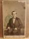 Civil War Cdv Of George Myers, 143rd Ny Infantry. Signed. Ithica Backmark