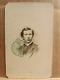 Civil War Cdv Of John M. Reynolds, 186th Ny Infantry Signed Bust View, Watertown