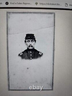 Civil War CDV of Lt. William Burt, 4th NY Heavy Artillery, Bust View by Bogardus