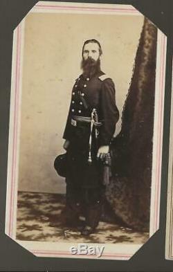 Civil War CDV's Union Colonel Michael K Bryan 25th/175 NY Vols KIA Port Hudson