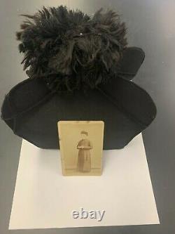Civil War Chaplin Hat 69th New York Irish Brigade ID'd Thomas Willett with CDV