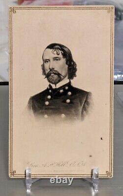Civil War Confederate General A. P. Hill AP Hill CDV J. A. O' Neile NY Backmark