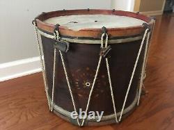 Civil War Drum made by Wm. S Tompkins & Sons Yonkers NY 1863