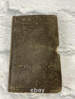 Civil War Era 1862 Pocket Bible New Testament Leather