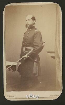 Civil War Era CDV Colonel Clarence Buell, 2nd NY Cav, 169th NY Infantry WIA