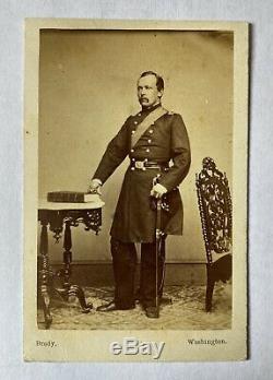 Civil War Era CDV Major Siegfried Von Forstner 3rd NJ Cavalry, 8th NY Infantry