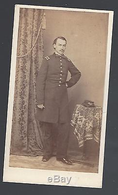 Civil War Era CDV Union German Officer Gustav Struve 8th NY German Rifles