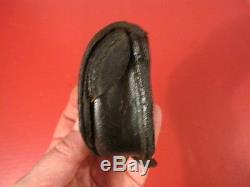 Civil War Era US Army Percussion Revolver Leather Cap Pouch C. S. Storms N. Y