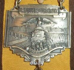 Civil War GAR th Nat'l Reunion Rochester NY 1934 Badge/Ribbon RUSSELL MARTIN