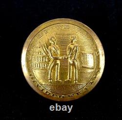 Civil War Kentucky State Seal Coat Button, Horstmann & Allien NY Albert KY1D
