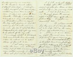 Civil War Letter Artemas Wood New York Cavalry Trooper from Elmira