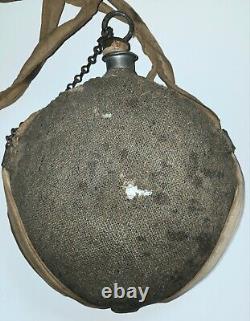 Civil War M-1858 New York Depot Smoothside Canteen