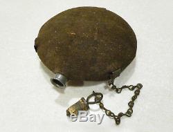 Civil War New York Depot Canteen withCover, Jack Chain and Stopper