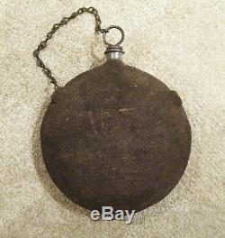 Civil War New York Depot Canteen withCover, Jack Chain and Stopper