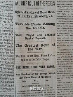 Civil War Newspapers- FUNERAL OF COMMODORE LEVY 1st JEWISH COMMANDER, J W BOOTH