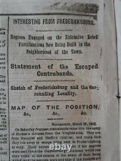 Civil War Newspapers- FUNERAL OF COMMODORE LEVY 1st JEWISH COMMANDER, J W BOOTH