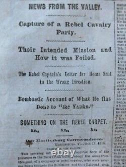 Civil War Newspapers- GETTYSBURG SOLDIERS CEMETERY DAVID WILLS, BRISTOE STATION