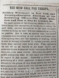 Civil War Newspapers- THE GREAT BATTLEFIELD OF THE UNION- MAP, McCLELLAN, POPE