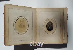 Civil War Photo Album MARSHALL & PETERSON Family Auburn, New York