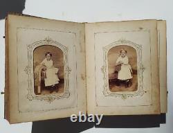 Civil War Photo Album MARSHALL & PETERSON Family Auburn, New York