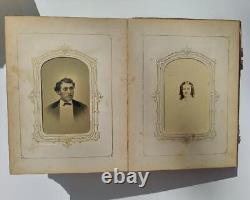 Civil War Photo Album MARSHALL & PETERSON Family Auburn, New York